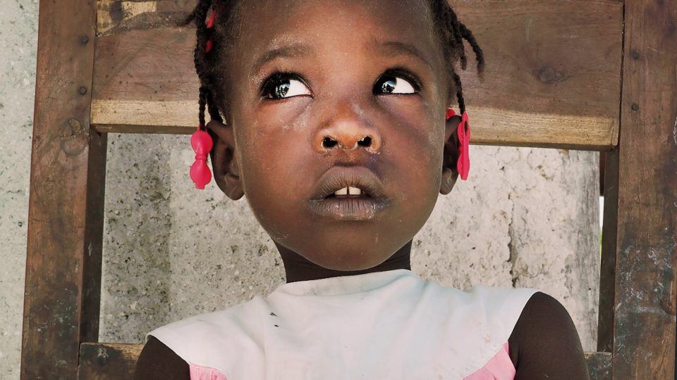 Little Girl in Haiti for Weekly Reflection