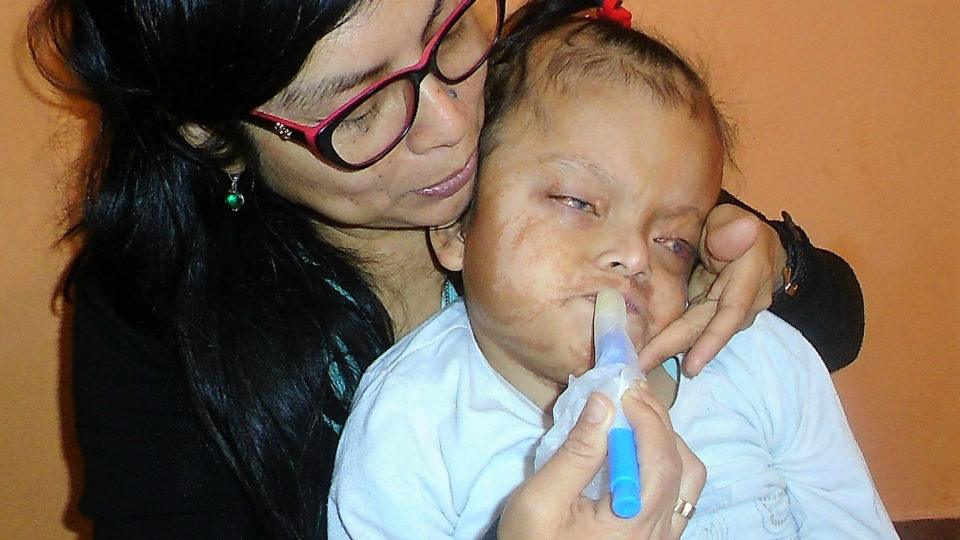 Milusaca, seven years old - CMMB Peru Angel