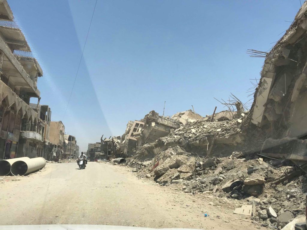 Destruction in Iraq