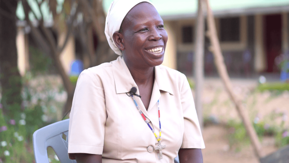 Sister Angelina at St Theresa Hospital in South Sudan_smiling