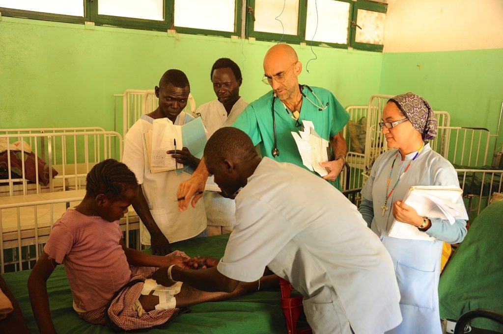 Dr. Tom Catena in the Nuba Mountains