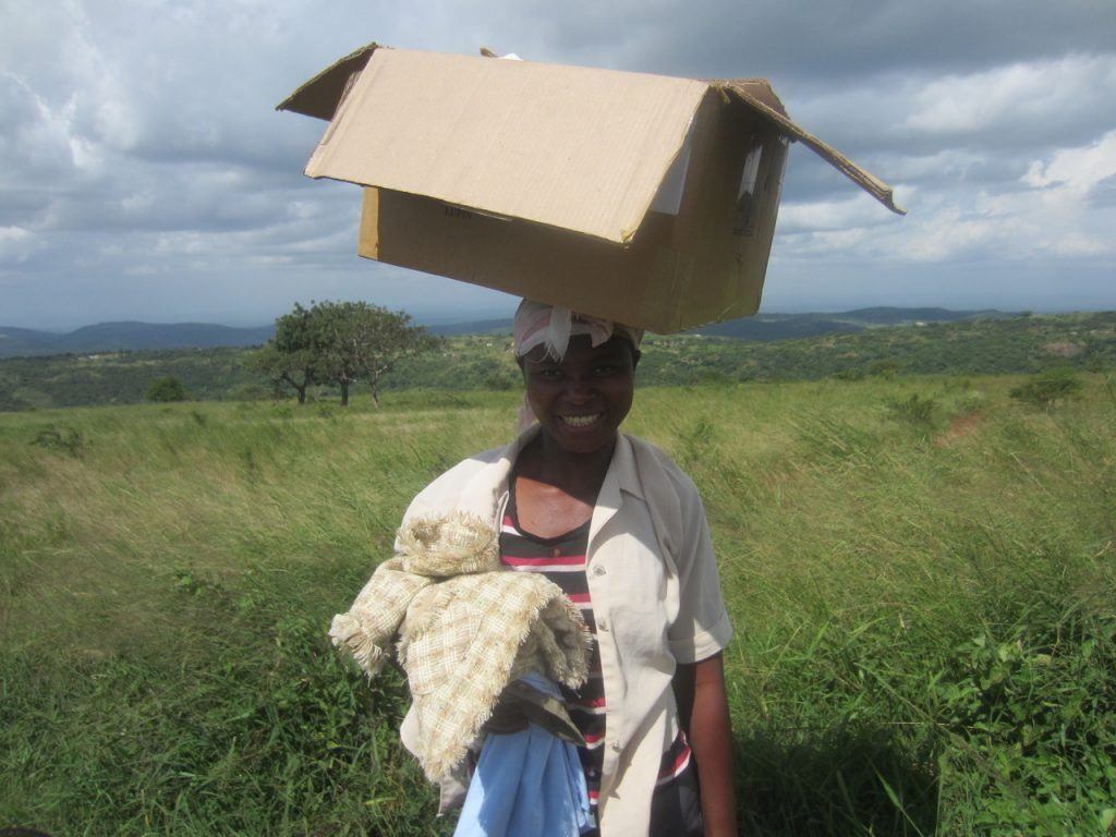 Woman involved in the Hartmann's community nutrition program