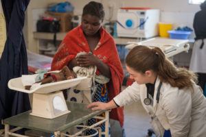 Stephanie Summa at Mwandi Mission Hospital