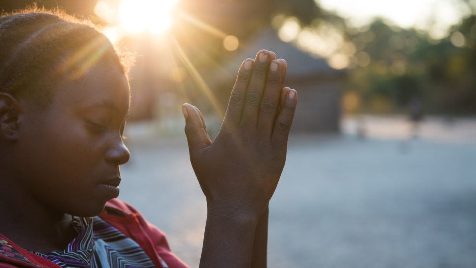 Mbongi Muliata in her village in Mwandi, Zambia.