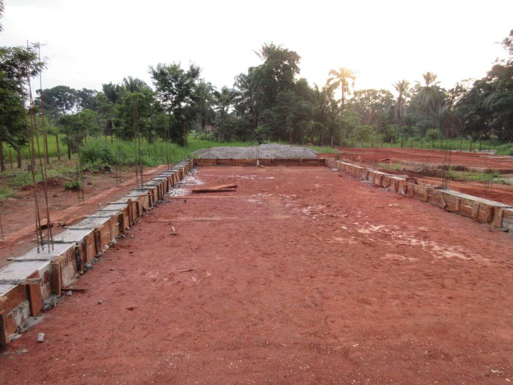 Laying the foundation for the maternity ward