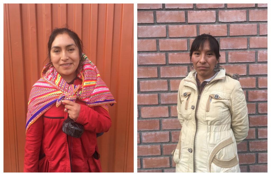 Maribel and Maria - CMMB Mothers in Peru