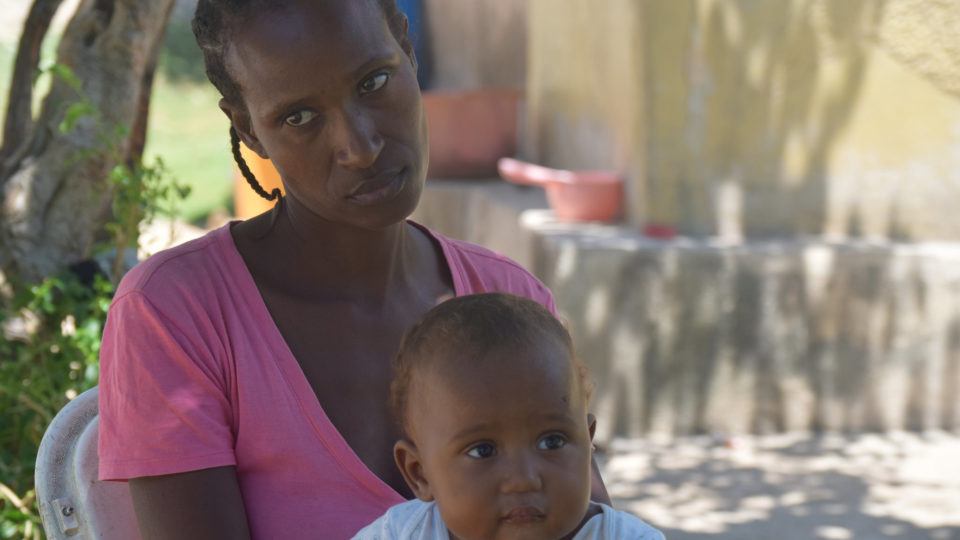 Clarens and his mom, Clarina