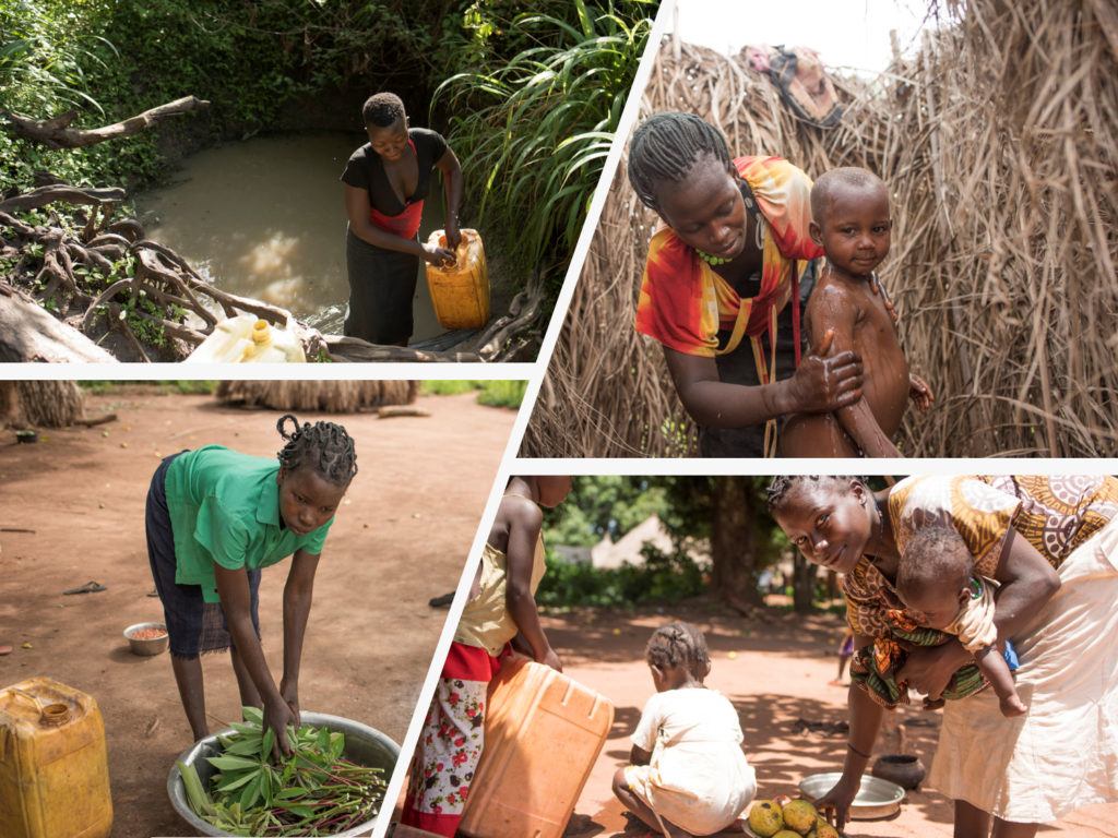 Moments captured on Christmas day in South Sudan.