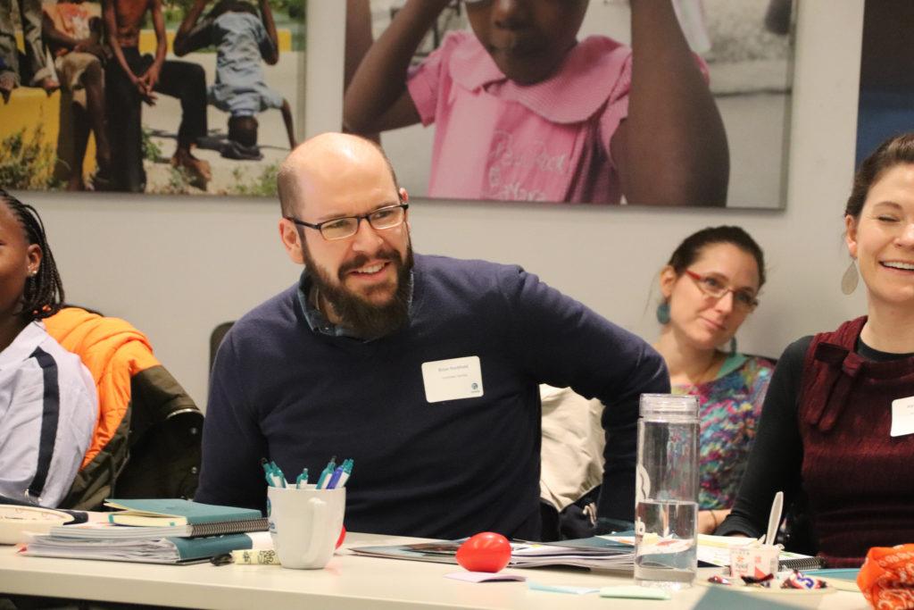 Brian Rockhold during CMMB's international volunteer orientation