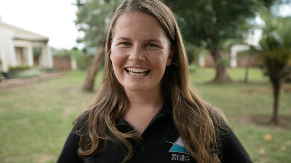 Georgina Scott a CMMB intern posing for a headshot