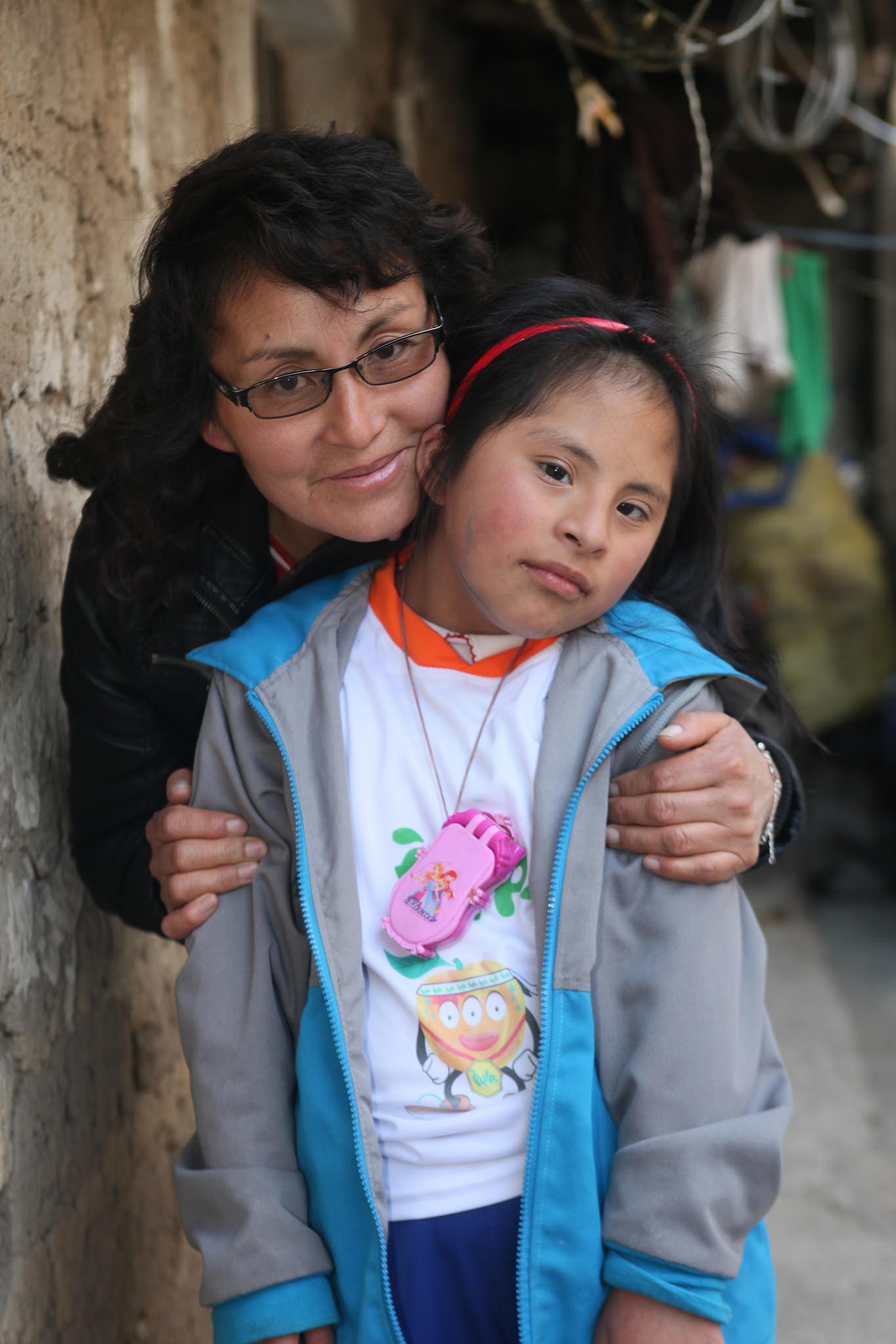 daniela and her mom in Peru