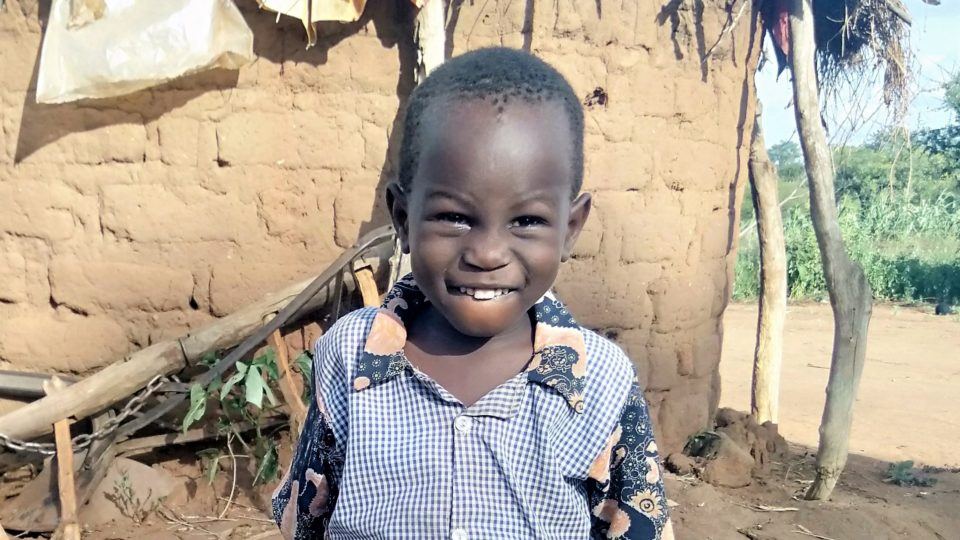 4-year-old Moses in Kenya