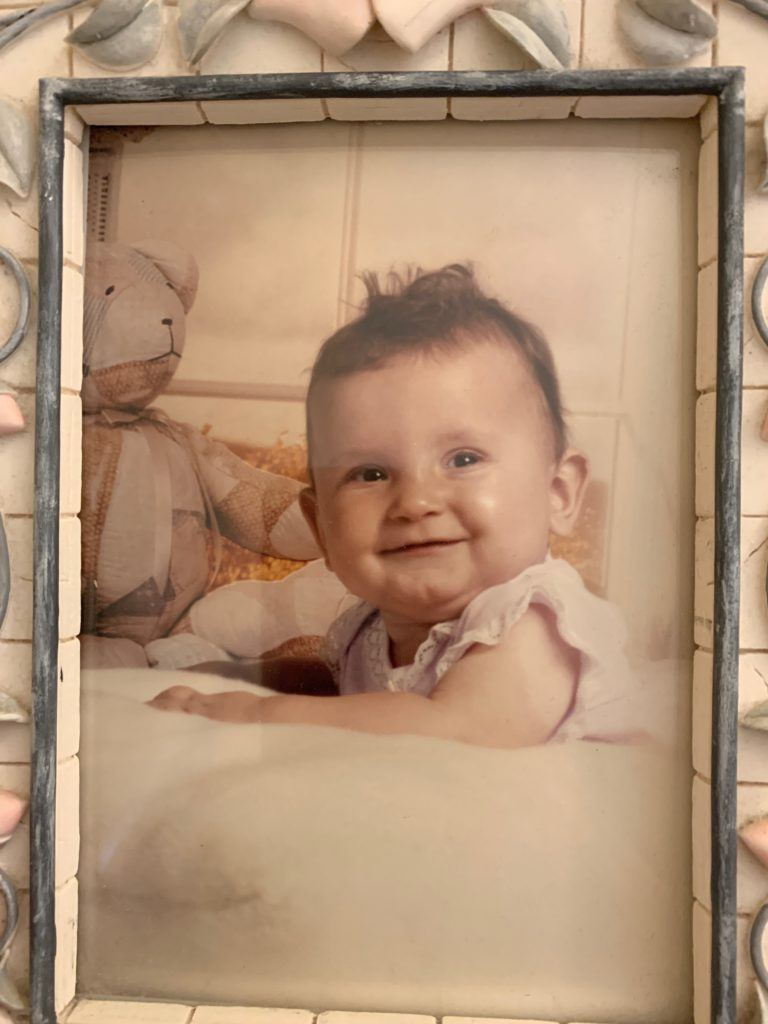 A baby picture of CMMB intern, Grace 