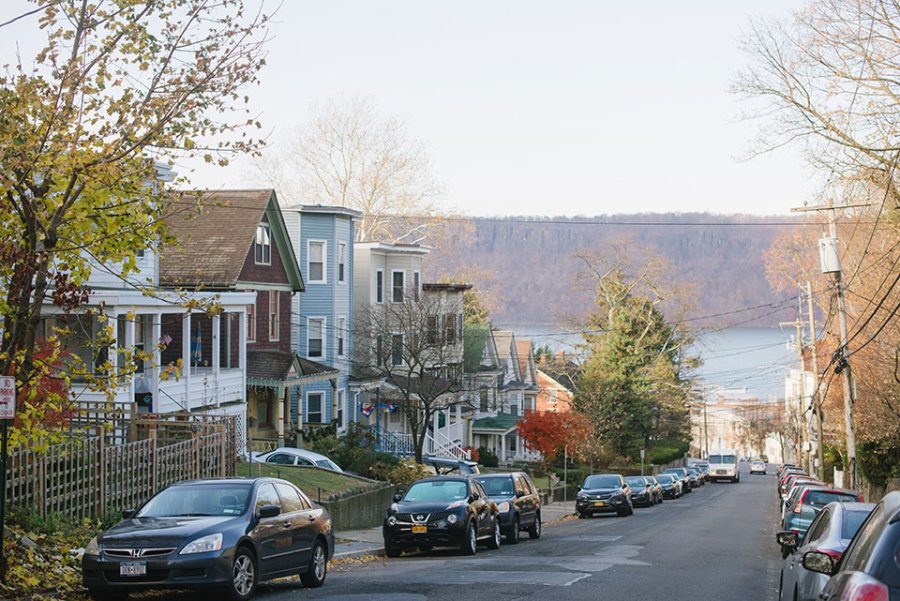 Landscape of Hastings on Hudson