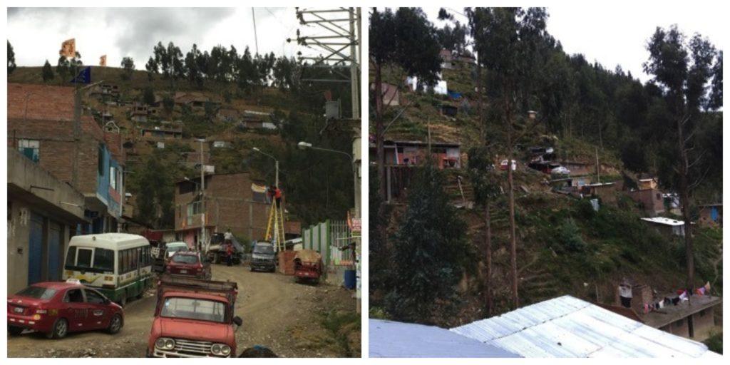 A collage of La Esperanza in Peru