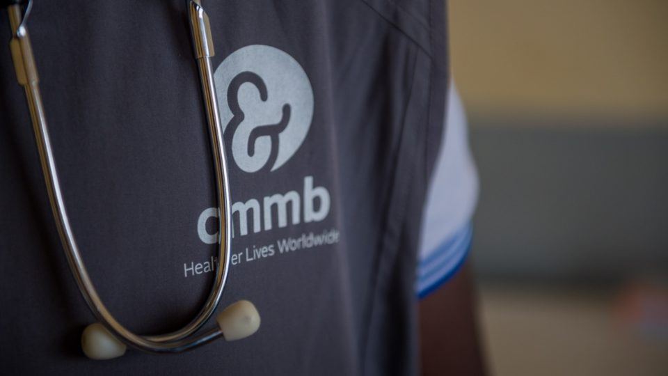 Stethoscope and cmmb logo vest