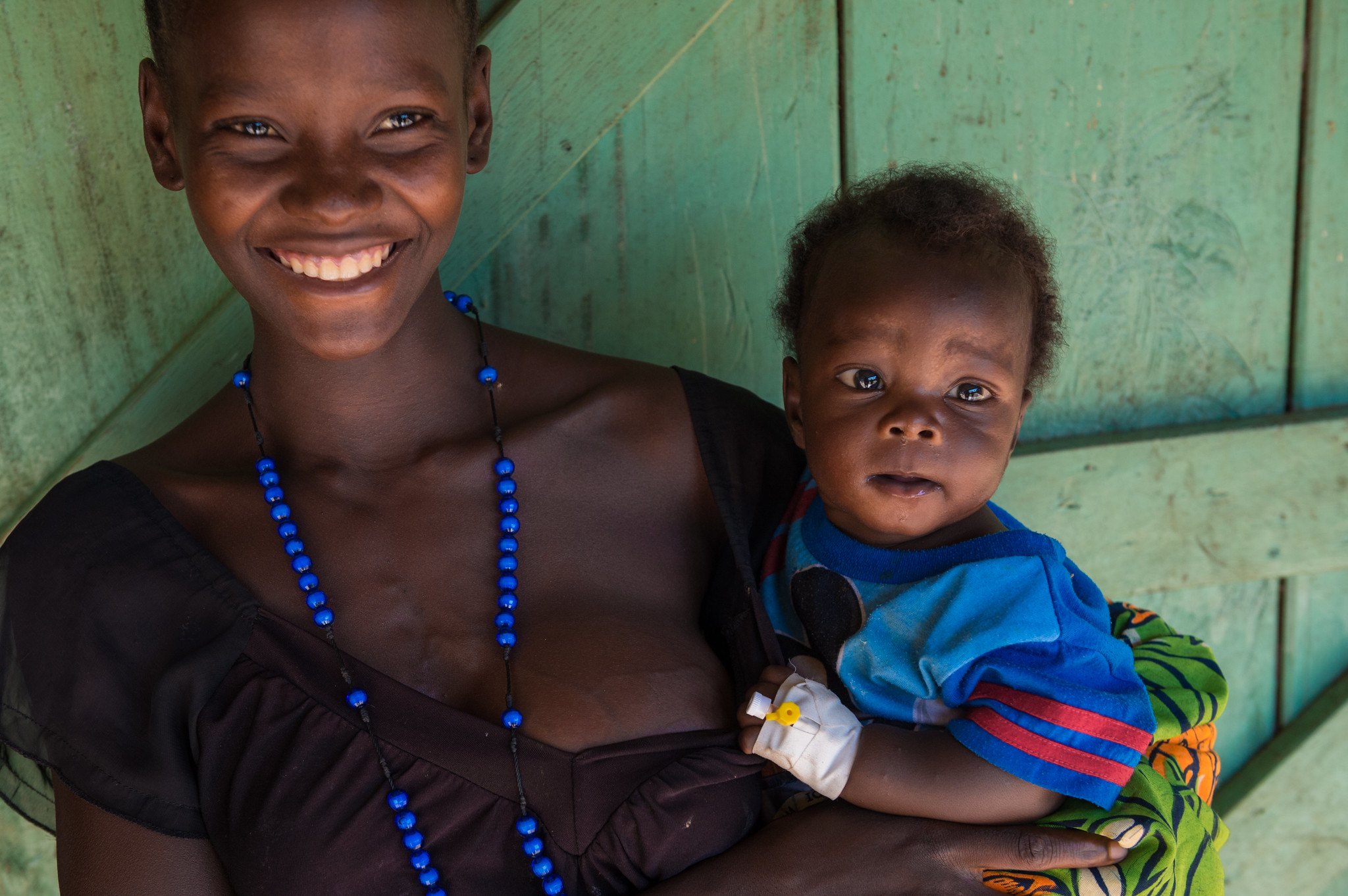 Mother and child in south sudan
