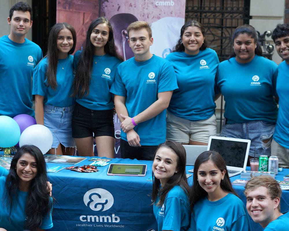 Hunter College Student Group at Fair in September 2019