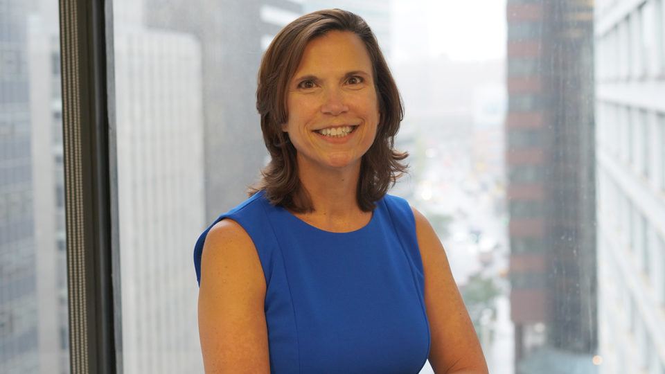 CMMB President and CEO Mary Beth Powers at CMMB headquarters in New York City in September 2020.