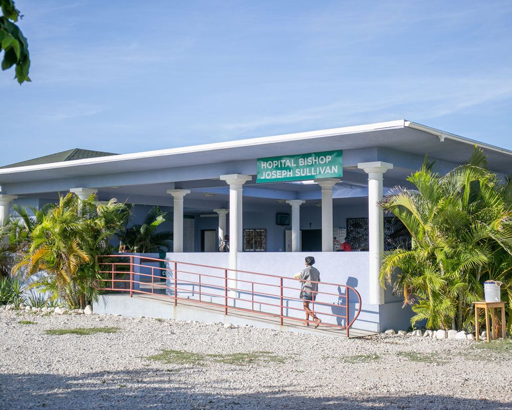 Bishop Joseph Sullivan Center Hospital in Haiti in July 2020.