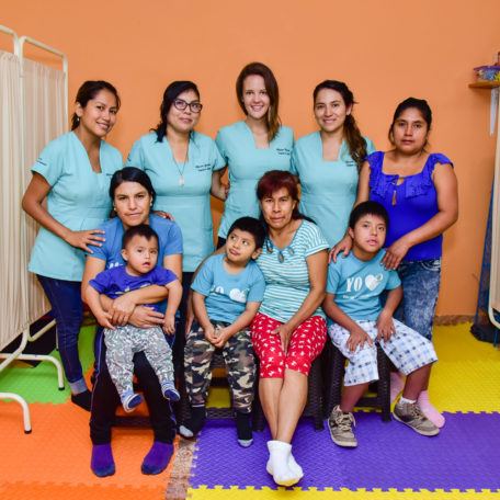 Volunteer speech therapist in Trujillo, Peru in March 2018.