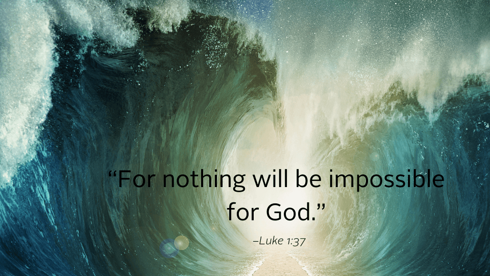 waves and bible quote for weekly reflection