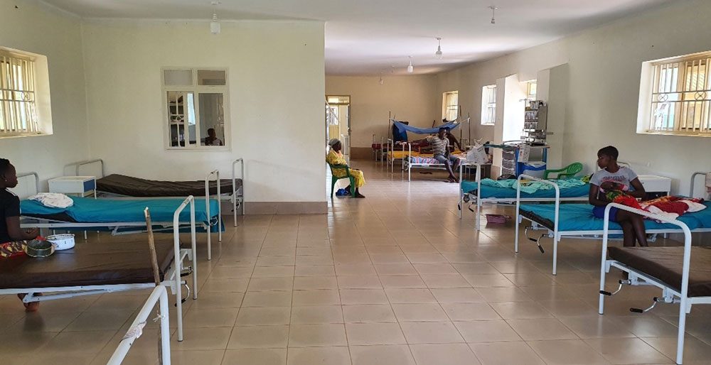 The new maternity ward at St. Therese Hospital in Nzara, South Sudan.