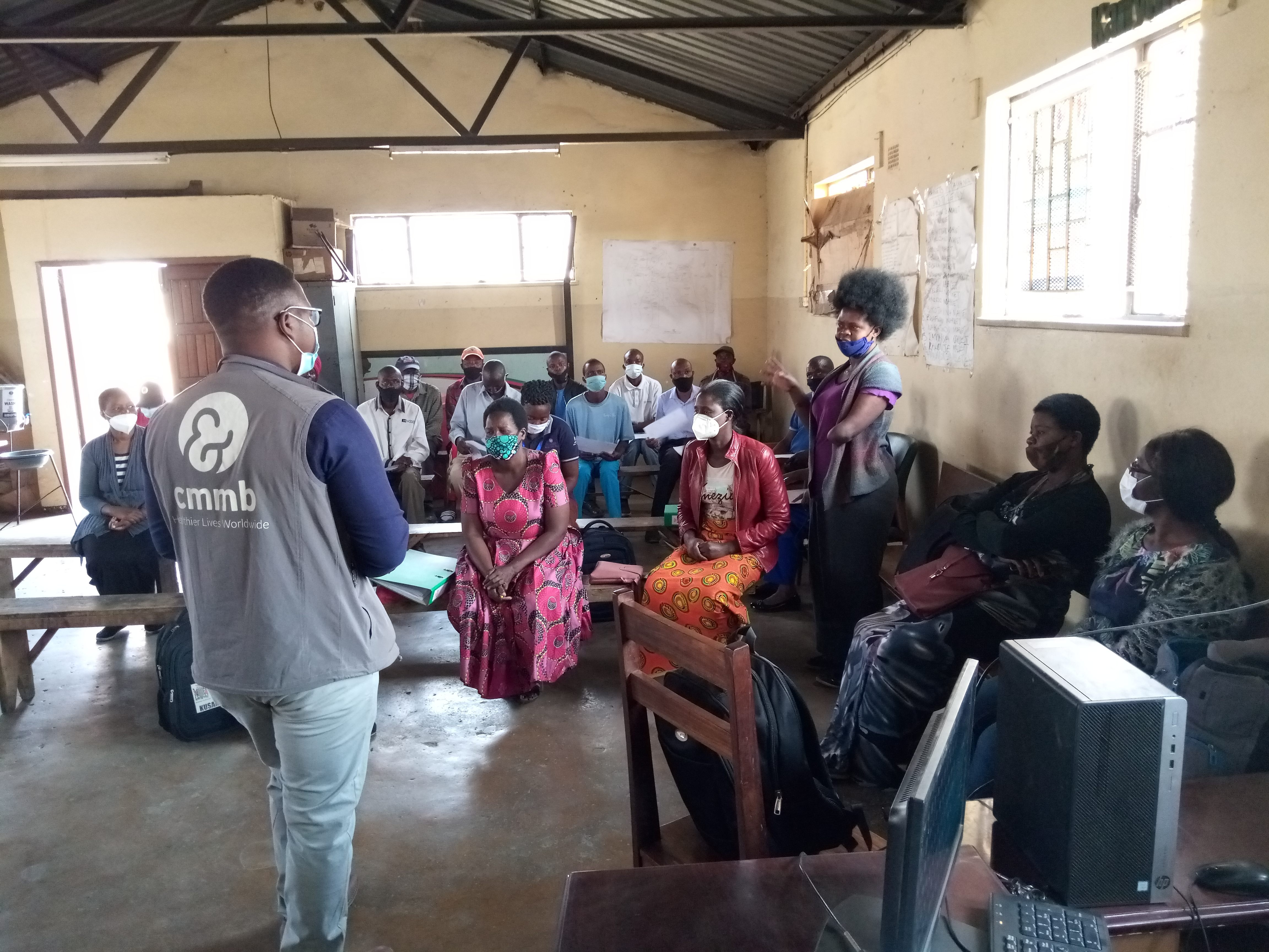 watson teaching child protection in zambia