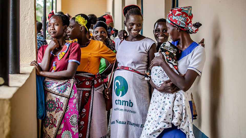 Mothers at maternity ward in Kenya_Oct 2022