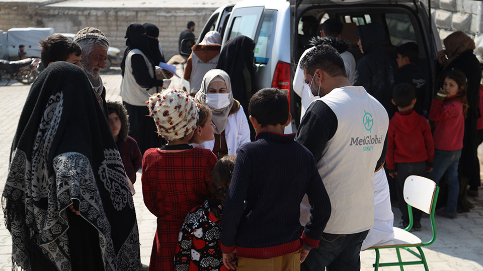 Medicines distributed to survivors of the Syria and Turkey earthquake _feb2023