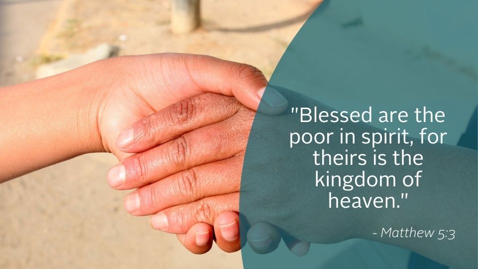 Weekly reflection featuring quote from the bible. Today we reflect on generosity.