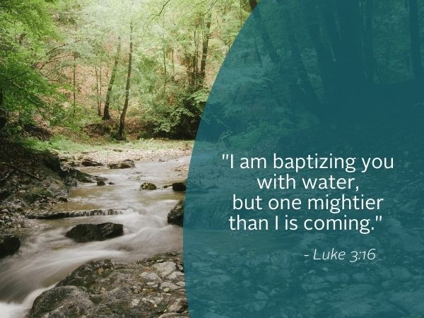 Weekly Reflection featuring quote from the gospel. Today we reflection on our faithful community.