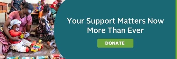 A banner that says "Your Support Matters Now More Than Ever. Donate."