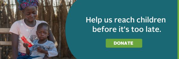 July footer highlighting the impact of malnutrition