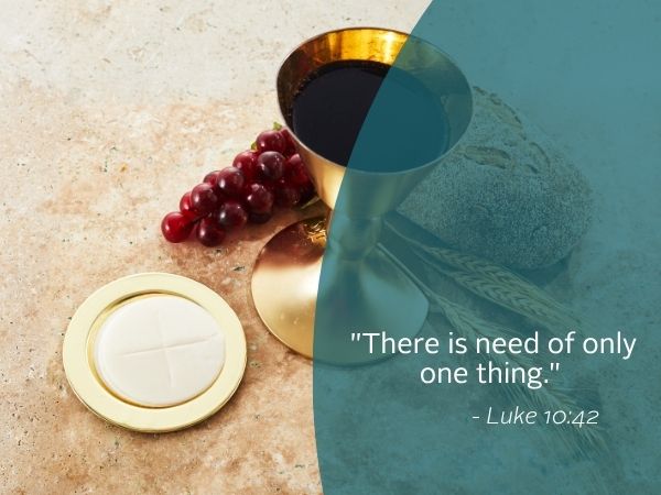 WR Image July 20 2025 Weekly Reflection featuring quote from the bible. Today we reflect on listening with open hearts.