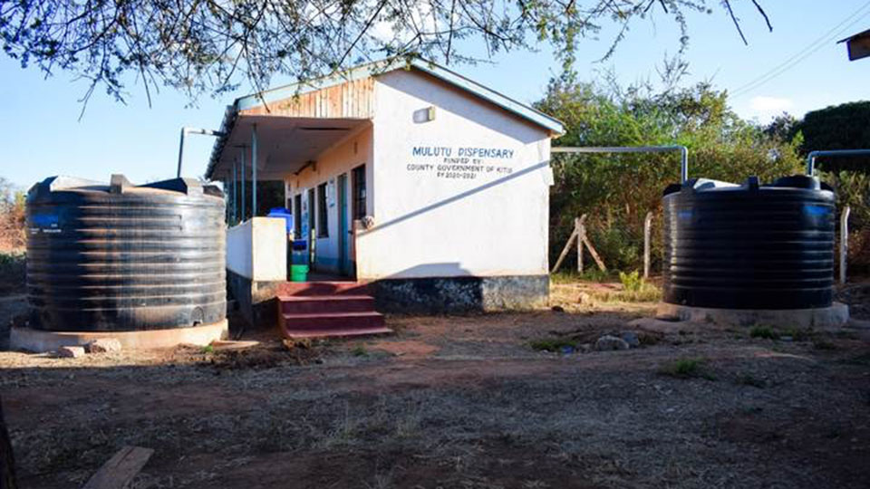 The Mutulu Dispensary in Kenya.