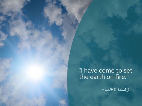 Weekly Reflection image featuring quote from the bible. Today we reflect on the bumpy path.