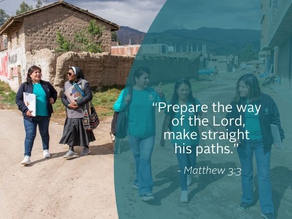 Weekly reflection featuring quote from the bible. Today we reflect on