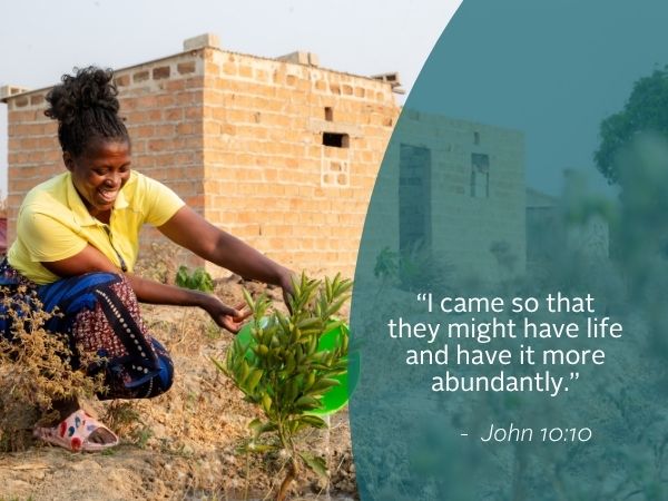 Weekly reflection featuring quote from the bible.