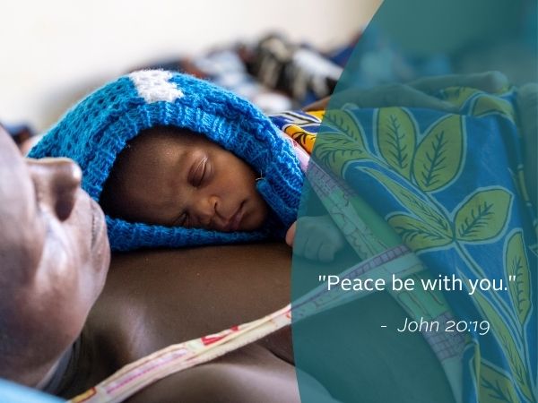 Weekly Reflection Image featuring quote from the Gospel.