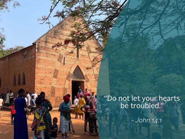 Weekly Reflection image featuring quote from the Gospel
