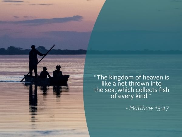 Weekly Reflection image featuring quote from the bible