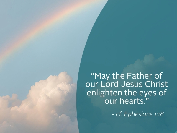 Weekly Reflection featuring quote from bible.
