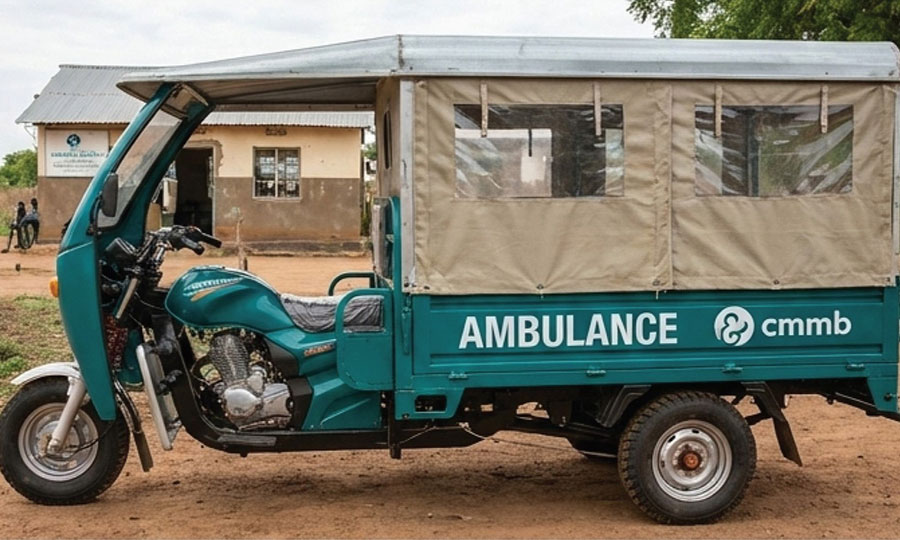 A rural ambulance has arrived to serve the people of Yambio.