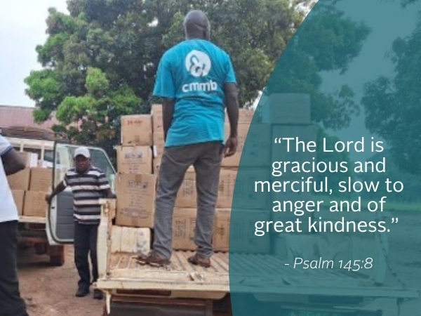 Weekly Reflection Image featuring quote from the bible.