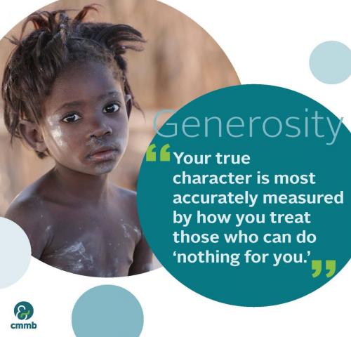 Mother-Teresa quote_Generosity_Your-true-character-is-most-accurately-measured