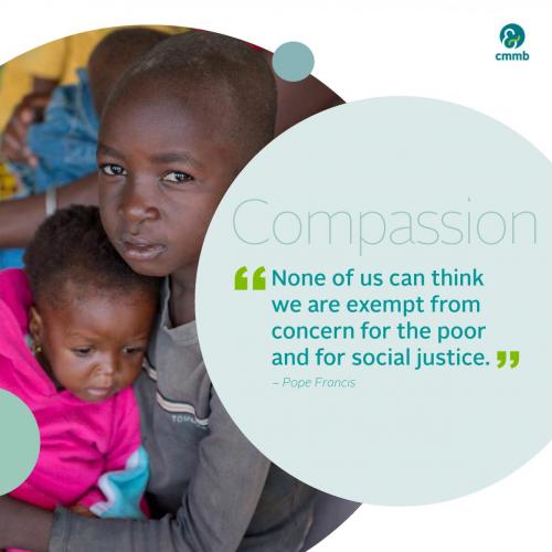 Pope Francis quote_Compassion_None of us can think we are exempt from concern for the poor and social justice