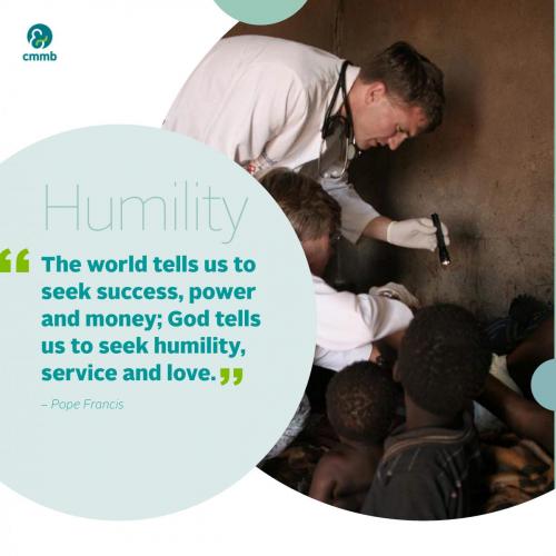 Pope Francis quote_Humility_The world tells us to seek success, power and money