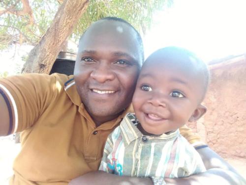 Joseph-Musau-with-a-Boy-Named-Gideon-in-Kenya-2020